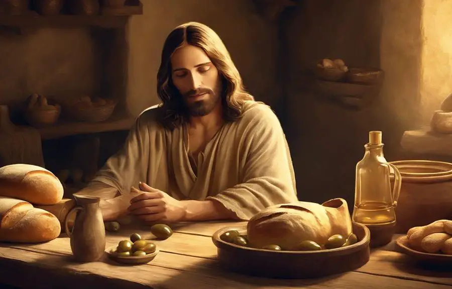 post resurrection meal with jesus