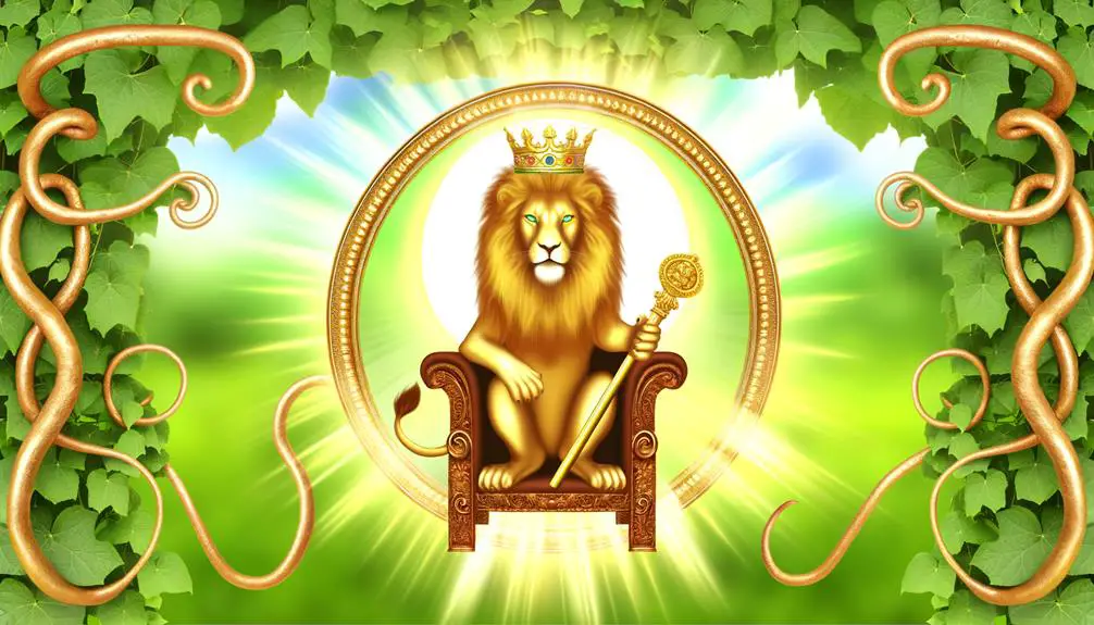 powerful lion s victorious roar