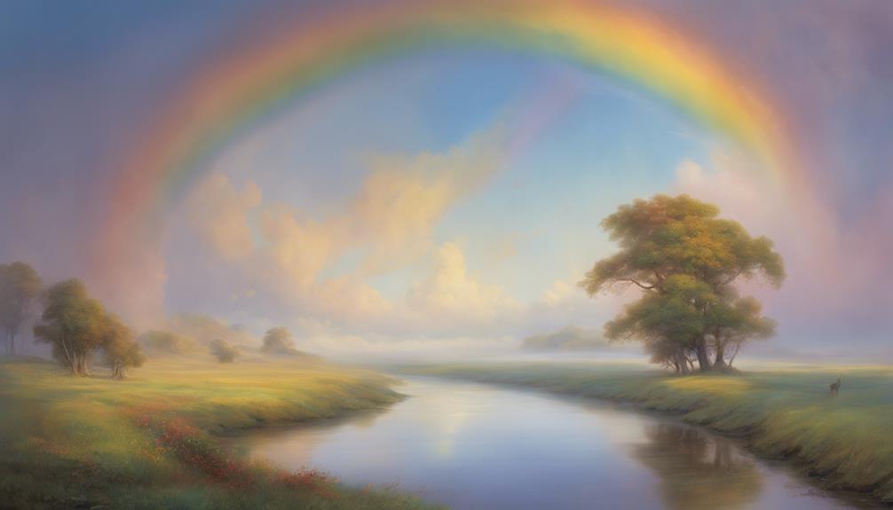 rainbow symbolizes covenant hope