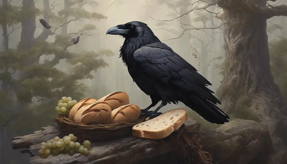 ravens as scavenger birds