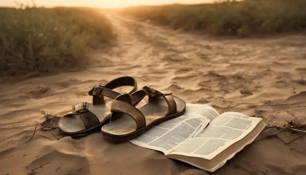 sandals for spiritual preparedness