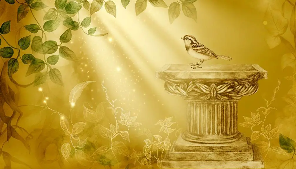 sparrows symbolize god s care