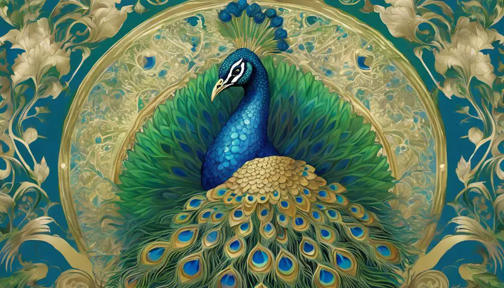 symbolism of peacock feathers