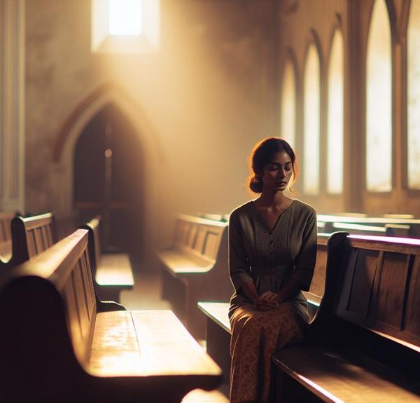wife attends church without husband