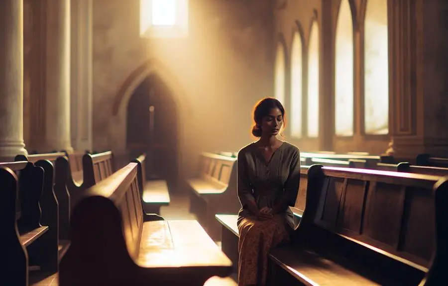 wife attends church without husband