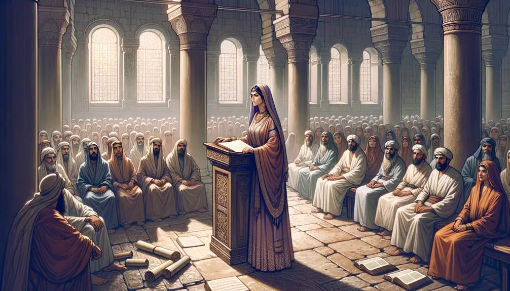 women teaching in scripture