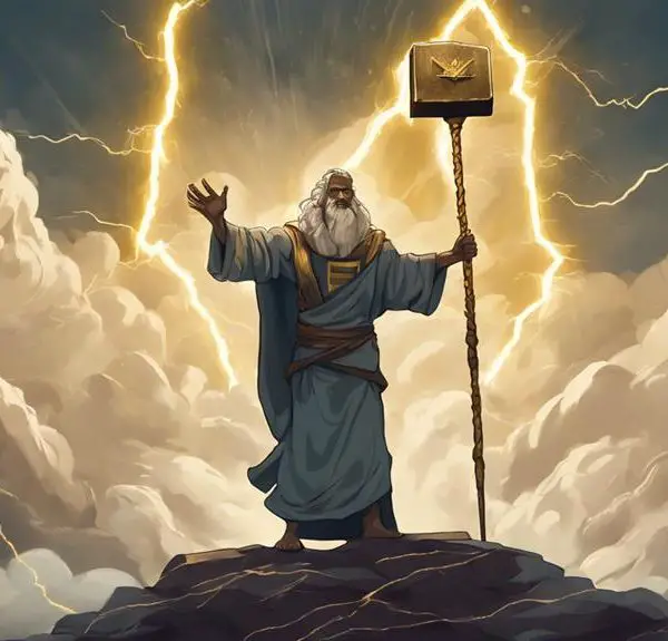 moses delivers divine laws