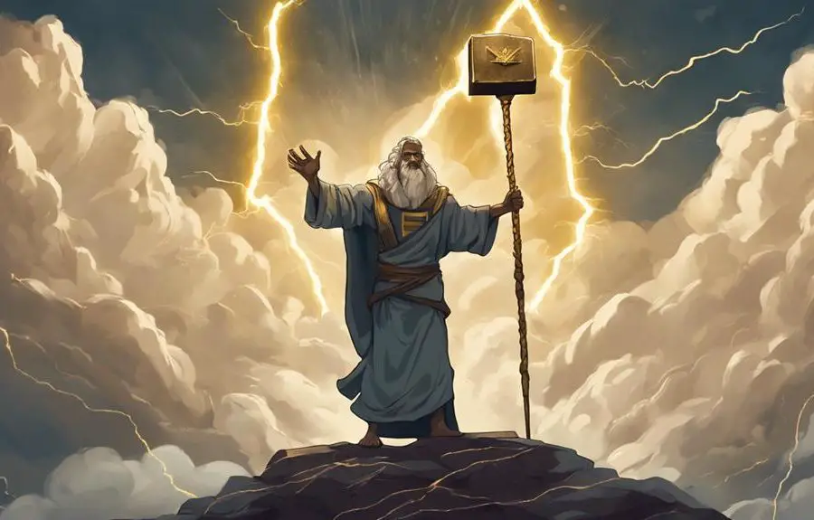 moses delivers divine laws