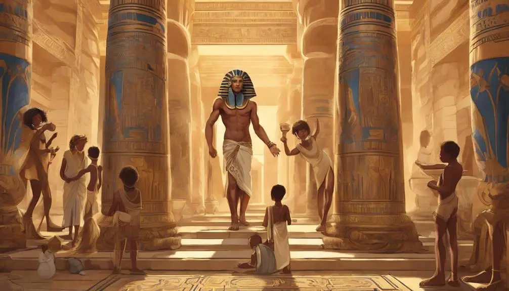 moses egyptian childhood journey