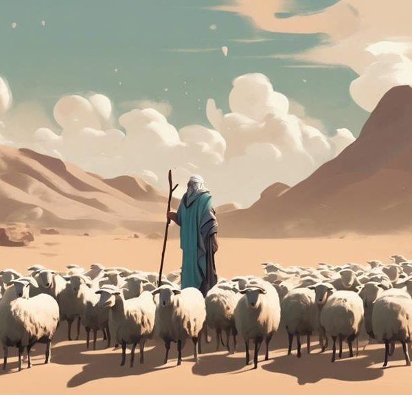 moses was a shepherd